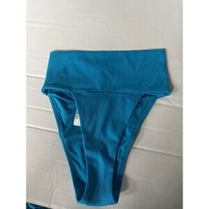 Aerie Blue High Cut Cheeky
